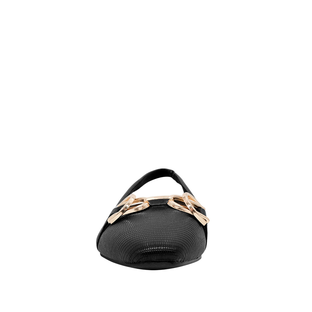 Ballerinas slingback Joleen para mujer color negro
