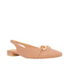 Ballerinas slingback Joleen para mujer color tan
