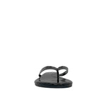 Sandalias flats Kenya para mujer color negro