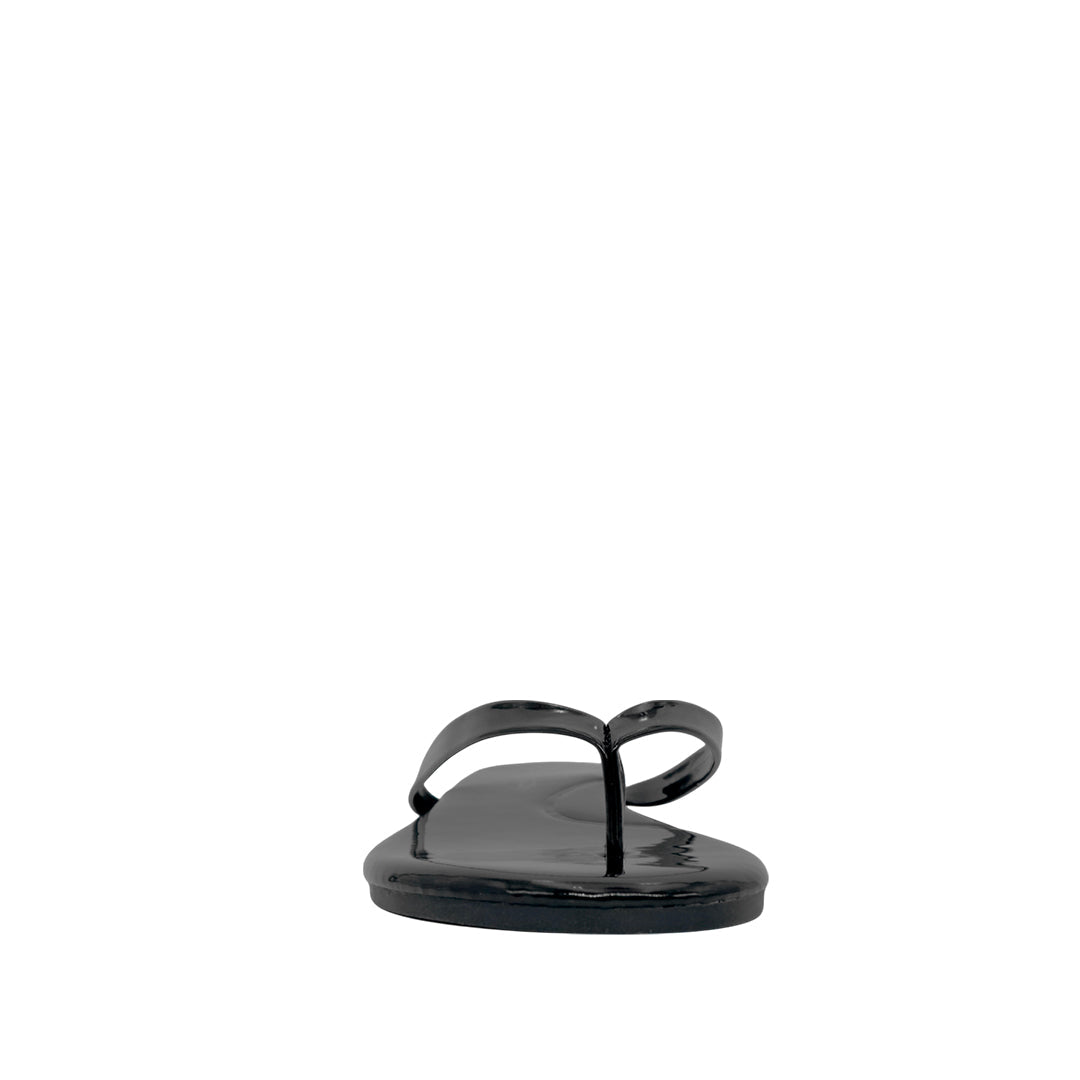 Sandalias flats Kenya para mujer color negro