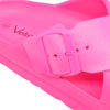 Sandalias flats Milan para mujer color rosado