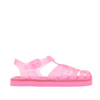 Sandalias flats Yeli para mujer color rosado