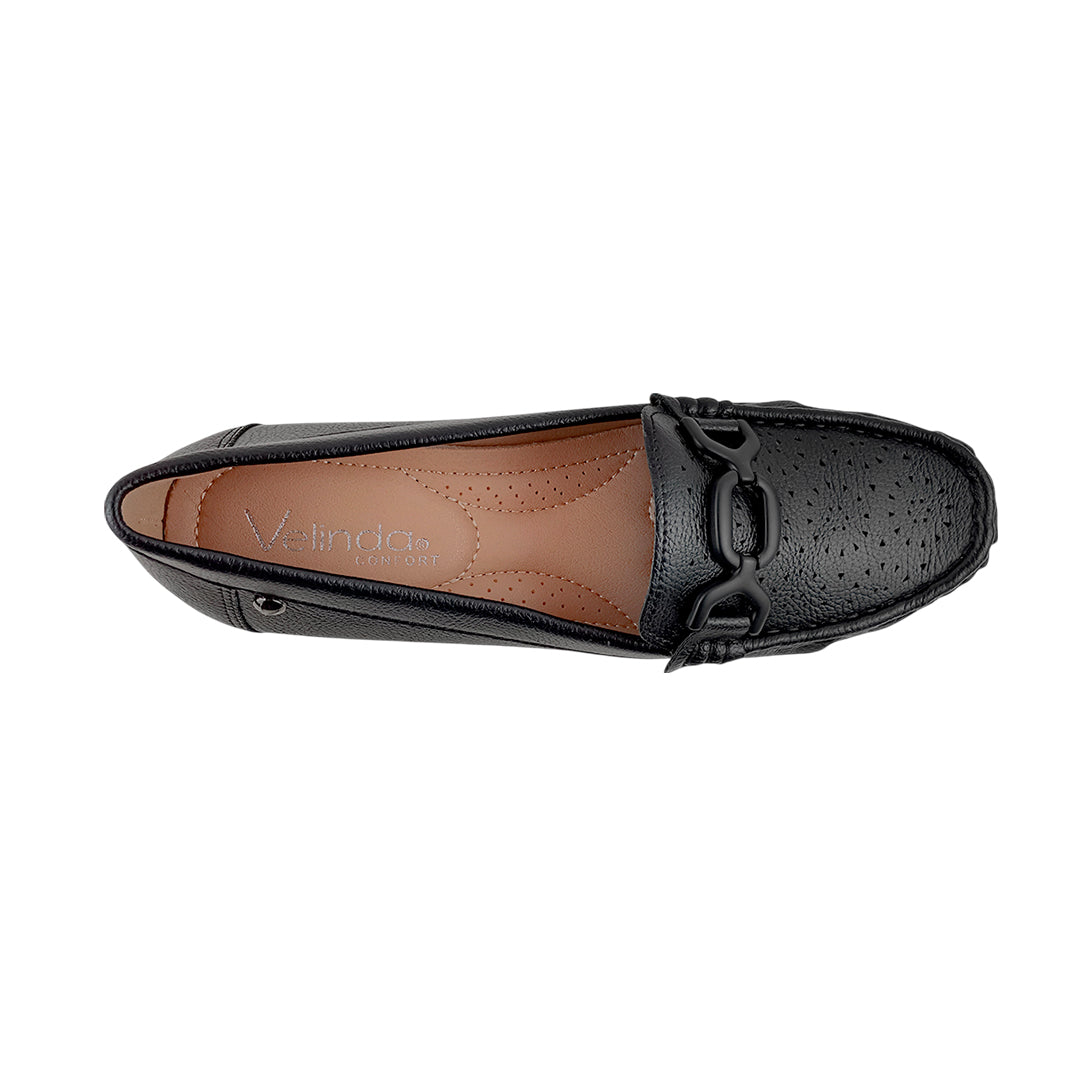 Mocasines Carmen para mujer color negro