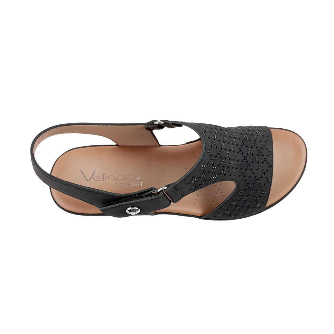 Sandalias Daniela para mujer color negro