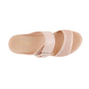 Sandalias flats Gladys para mujer color nude