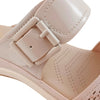 Sandalias flats Gladys para mujer color nude