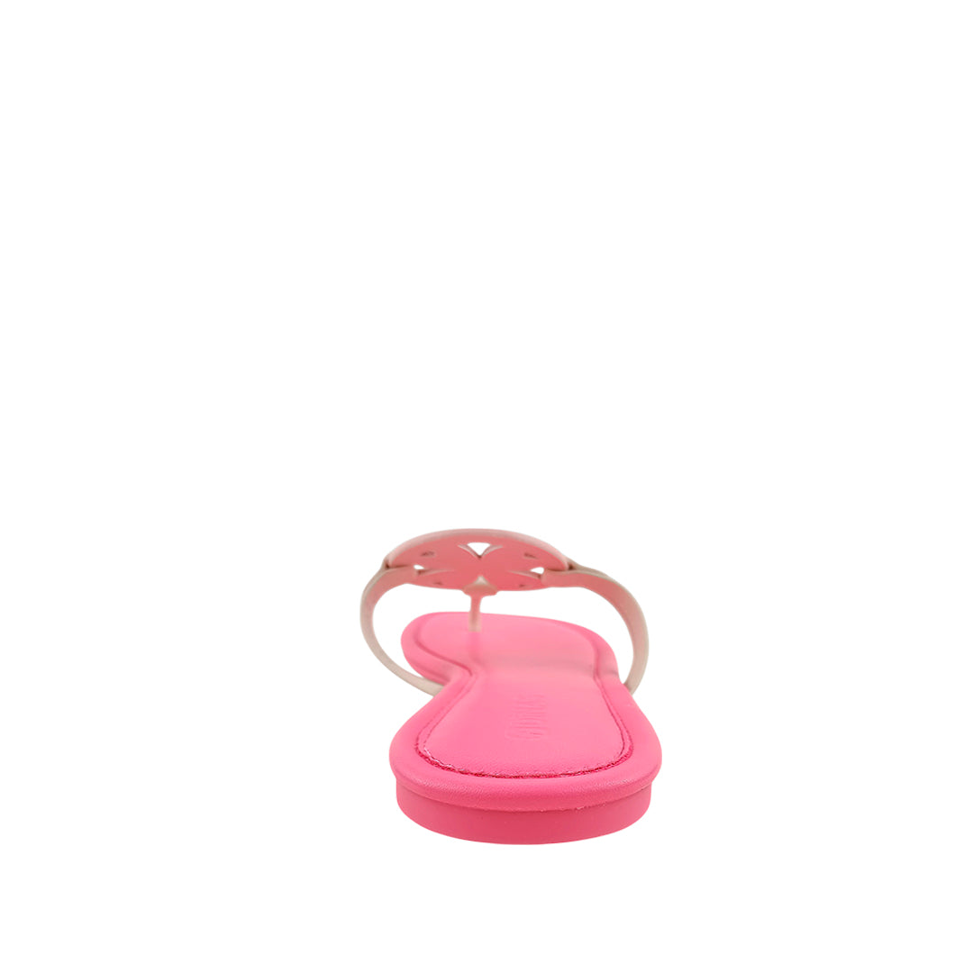 Sandalias flats Loly para mujer color rosado