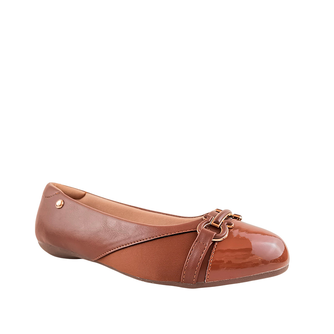 Ballerinas Mabel para mujer color tan