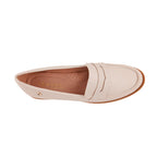 Mocasines Milena para mujer color hueso