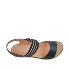 Sandalias flats Noel para mujer color negro