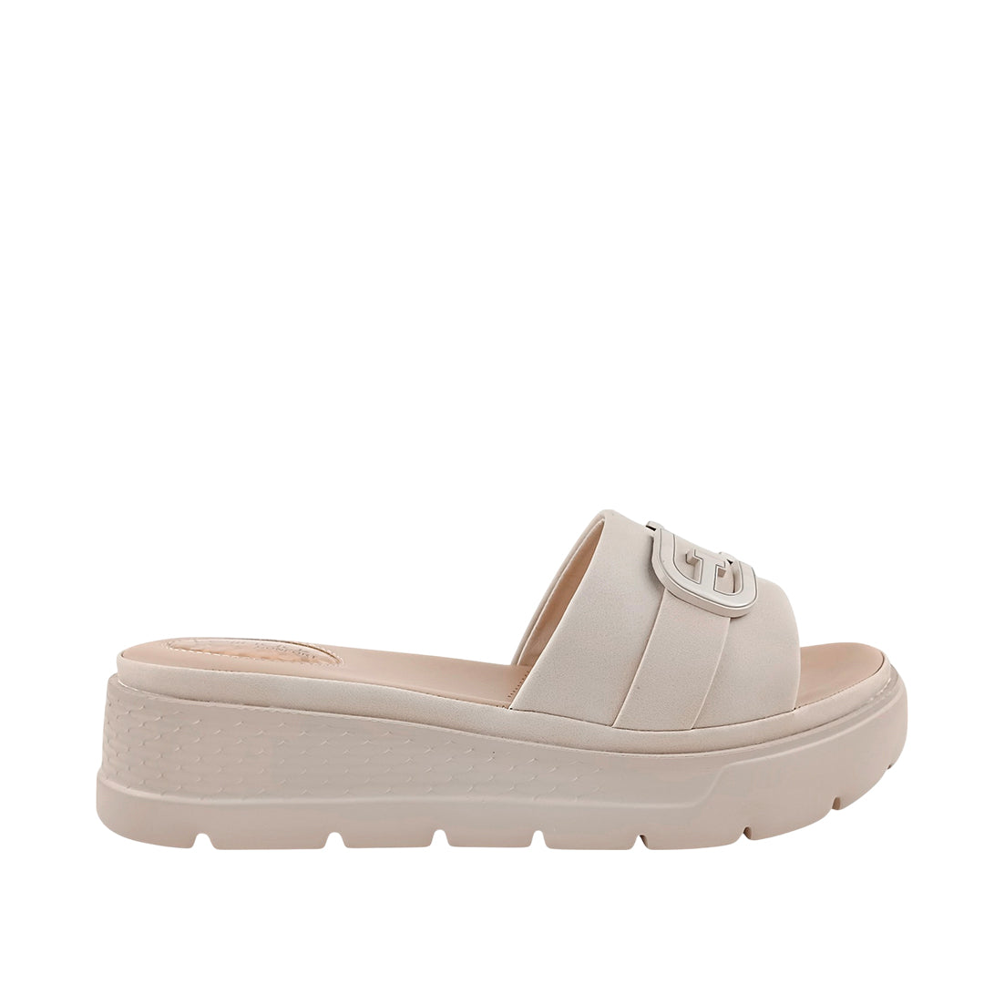 Sandalias Olivia para mujer color hueso
