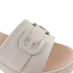 Sandalias Olivia para mujer color hueso