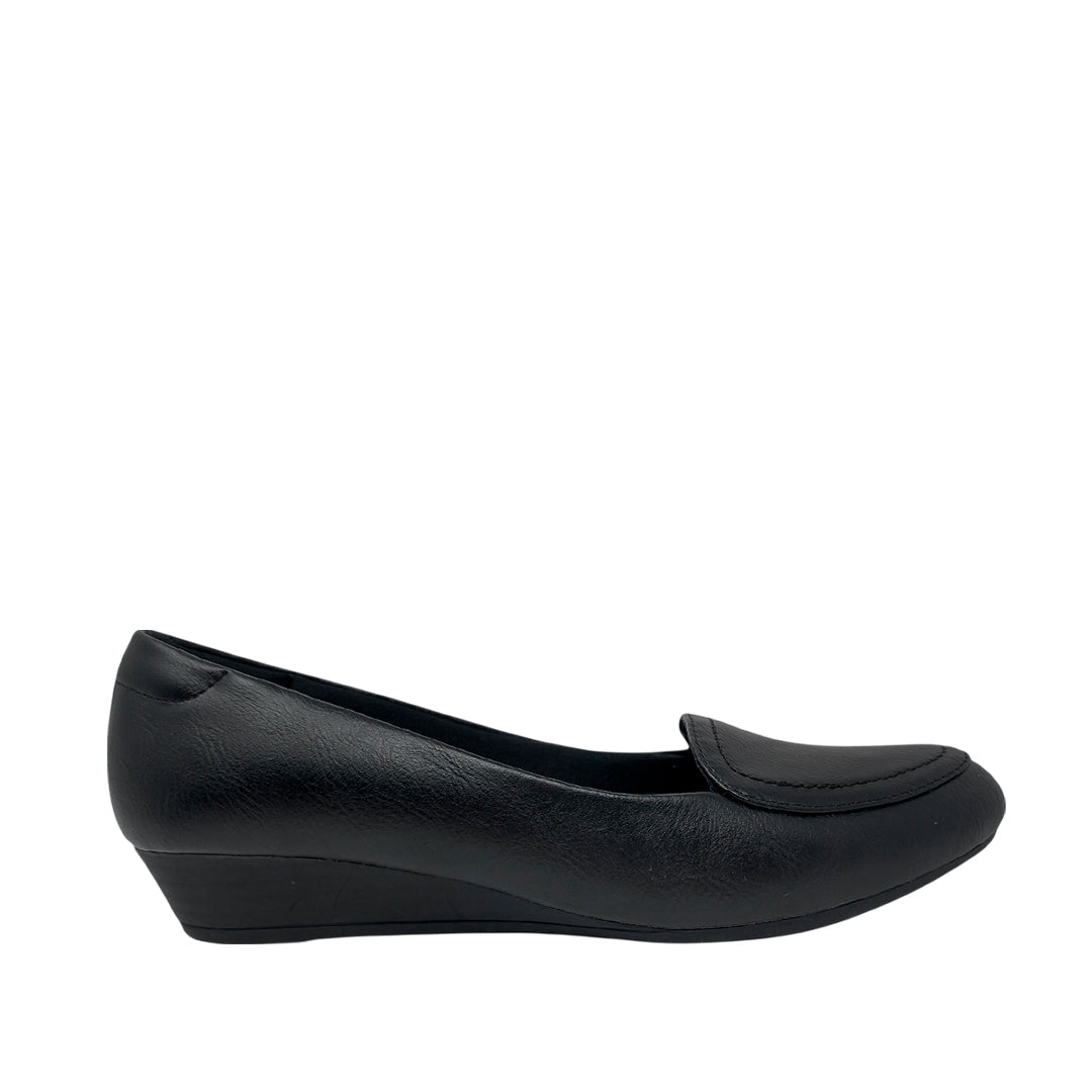 Cuña Tamires para mujer color negro