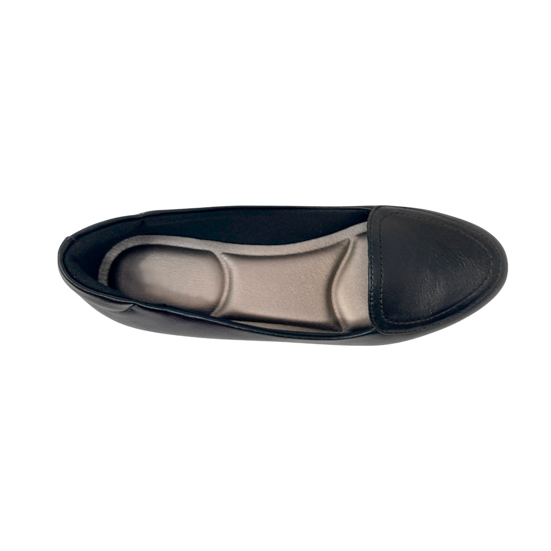 Cuña Tamires para mujer color negro