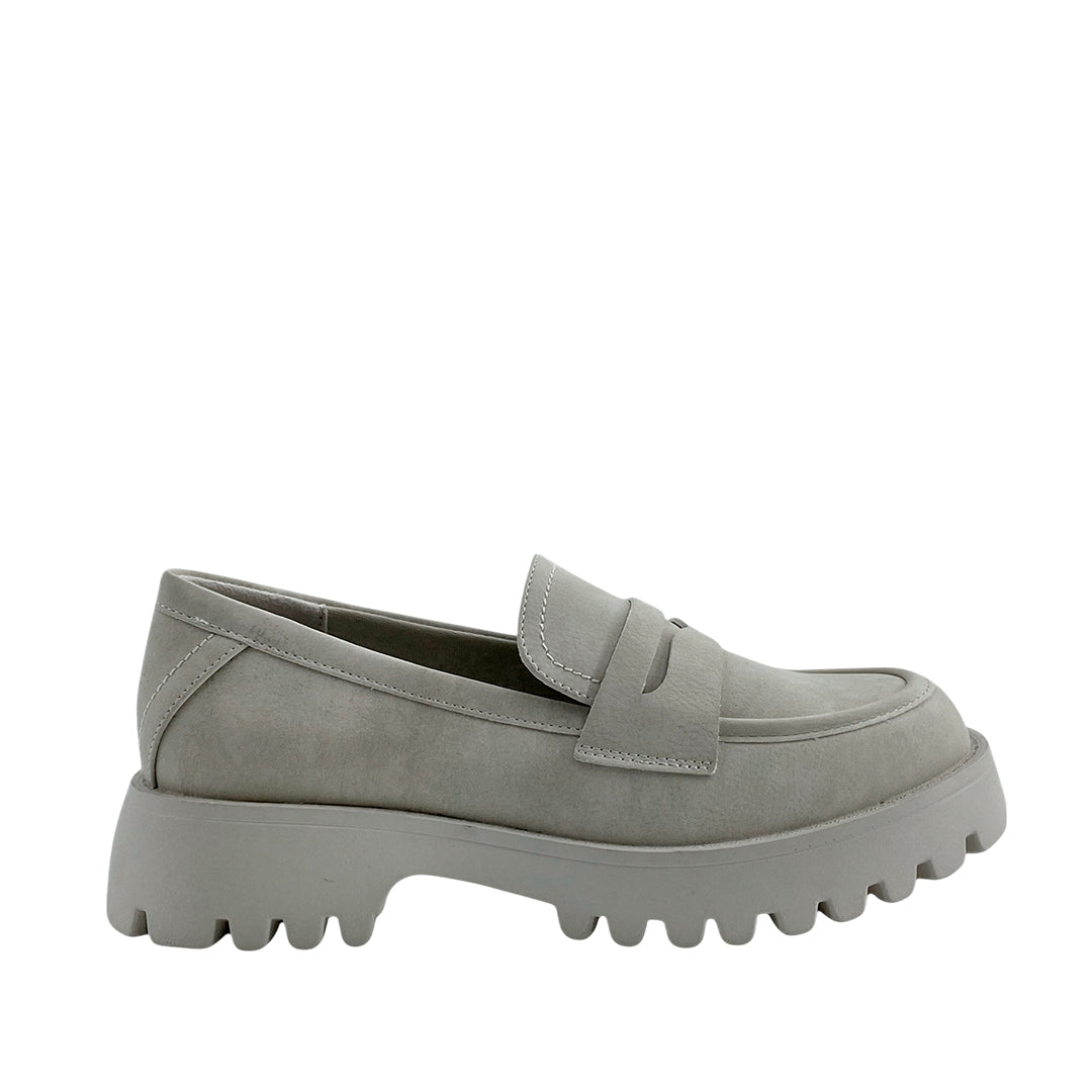 Mocasines Ximena para mujer color hueso