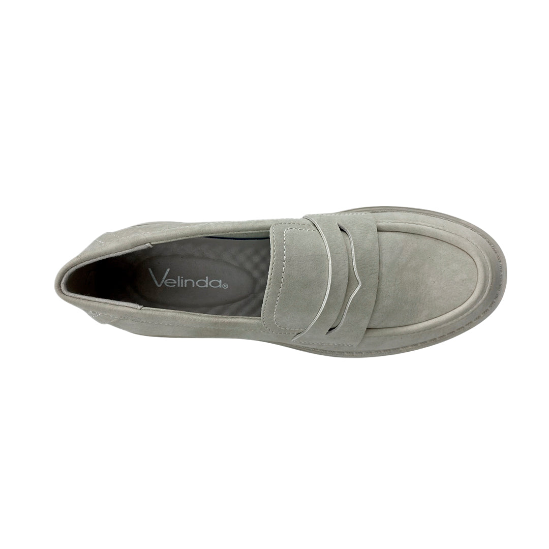 Mocasines Ximena para mujer color hueso