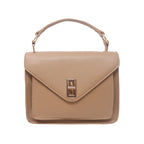 Cartera crossbody Marthi para mujer color taupe
