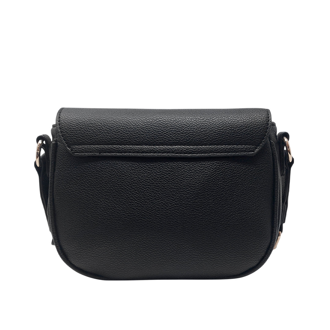 Cartera crossbody Greti para mujer color negro