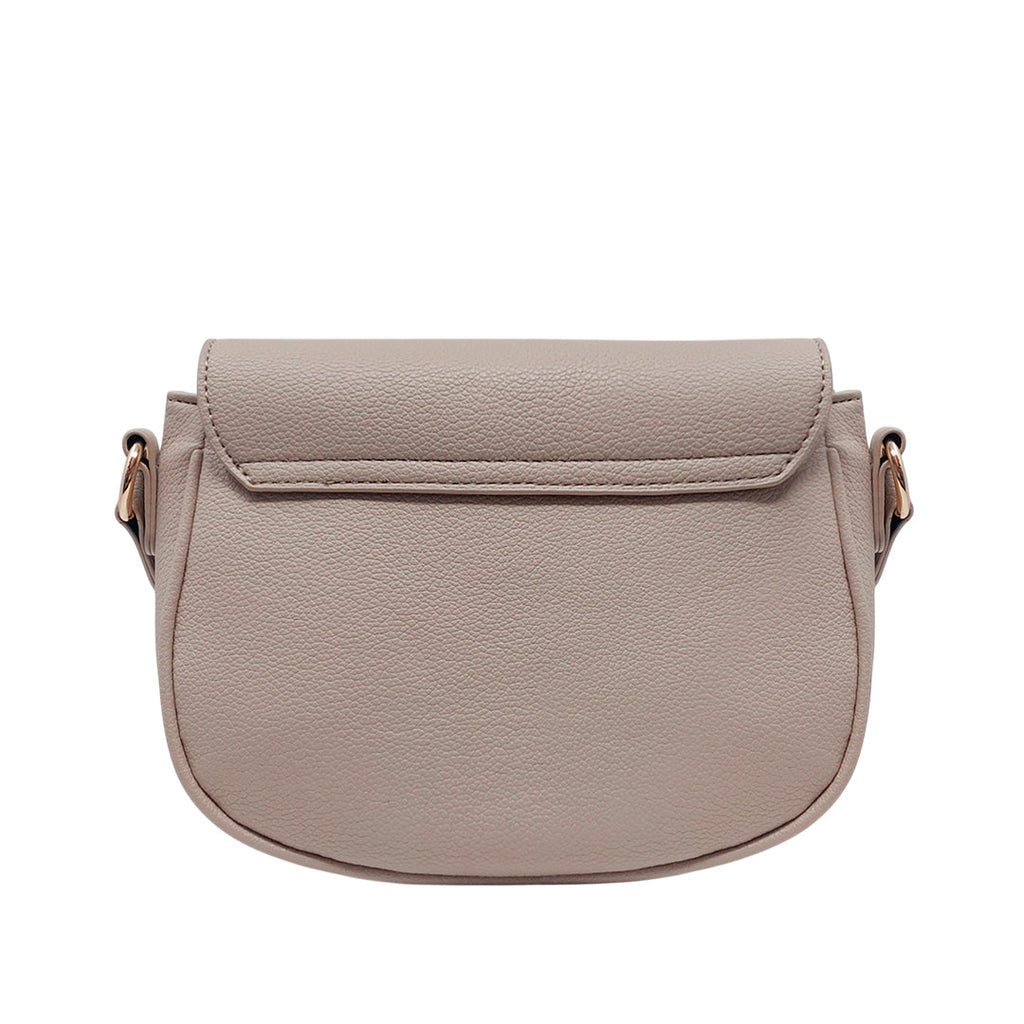 Cartera crossbody Greti para mujer color taupe