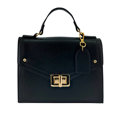 Cartera satchel Tracy para mujer color negro