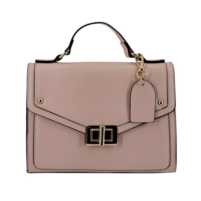 Cartera satchel Tracy para mujer color blush