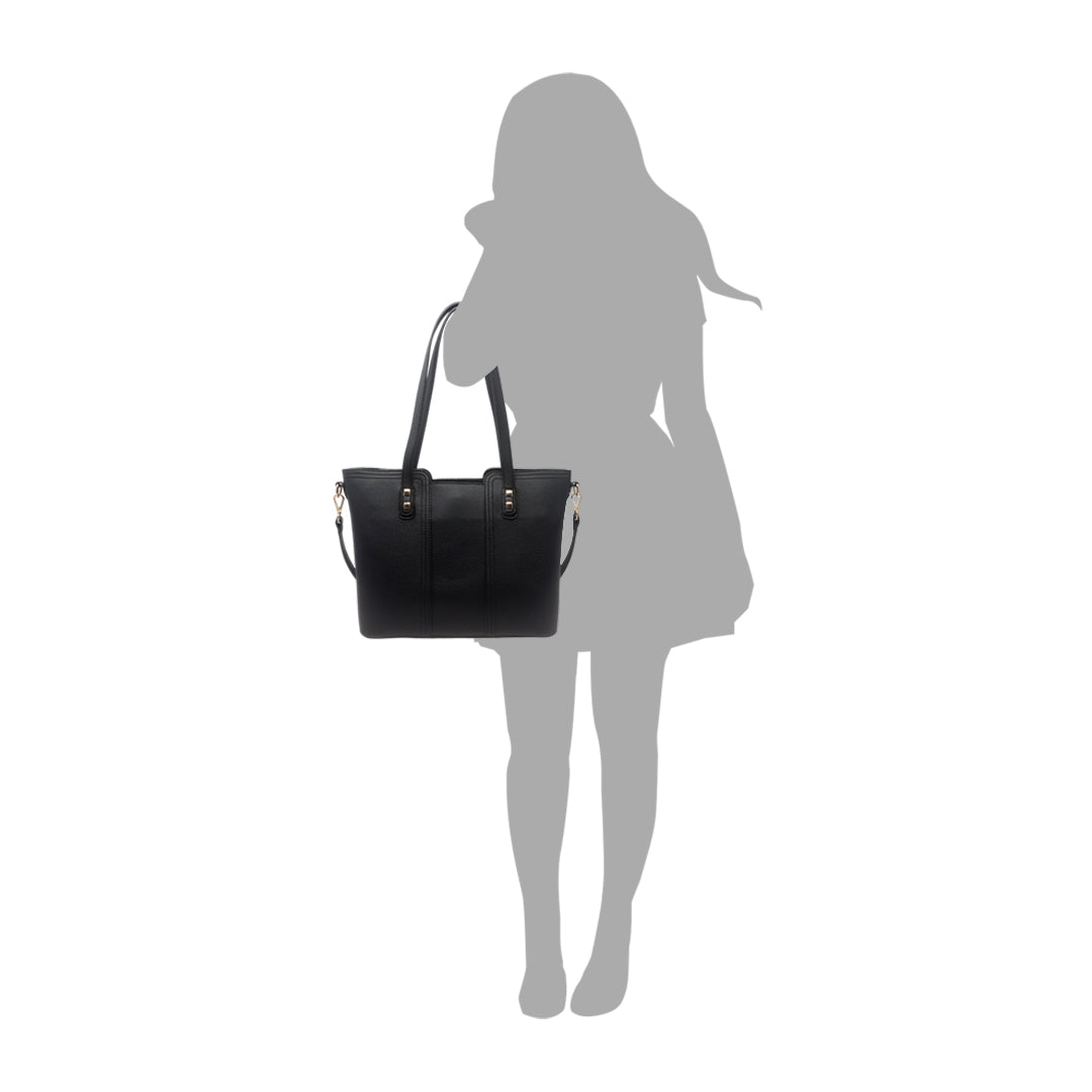 Cartera tote Tana para mujer color negro