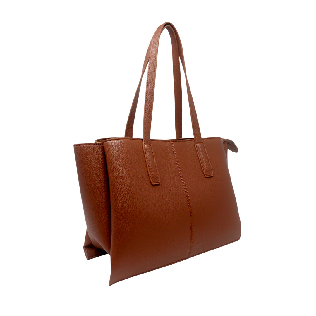 Cartera tote Morgan para mujer café