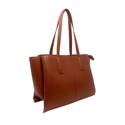 Cartera tote Morgan para mujer café