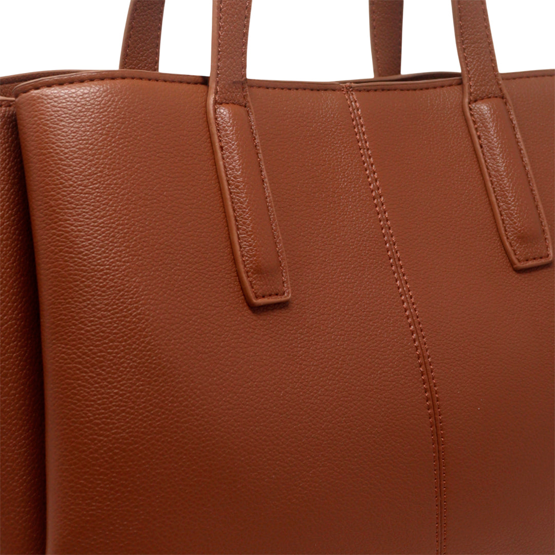 Cartera tote Morgan para mujer café