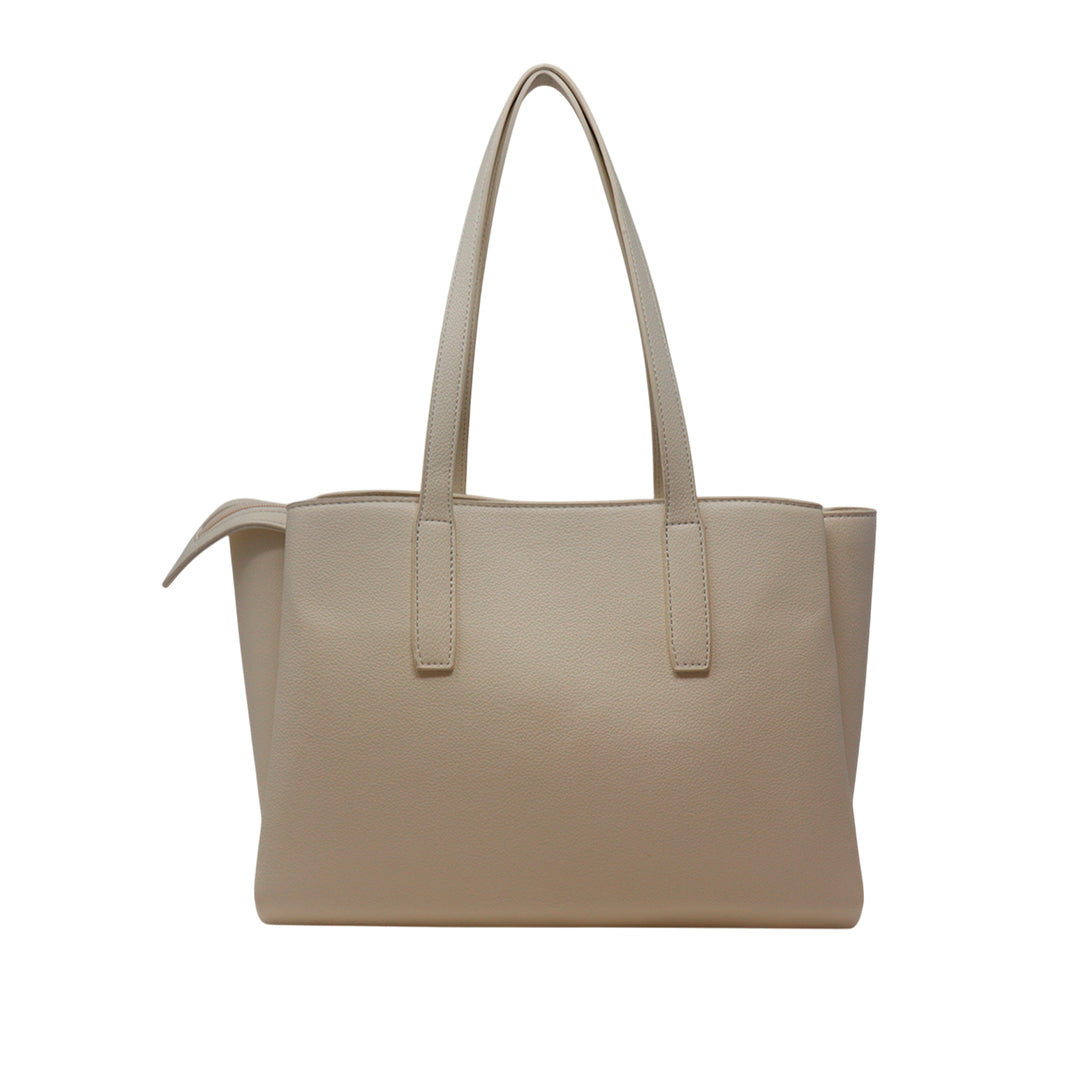 Cartera tote Morgan para mujer color beige