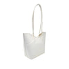 Cartera tote Claudette para mujer color blanco
