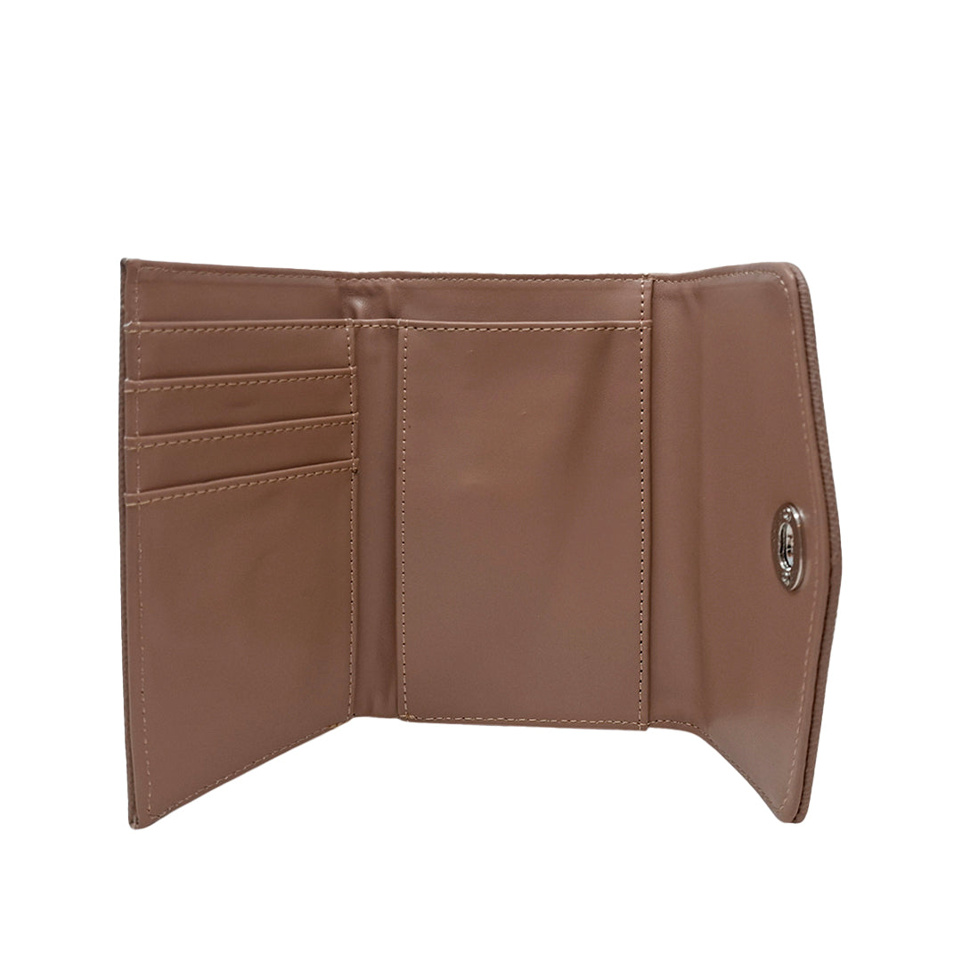 Billetera Sammy para mujer color taupe