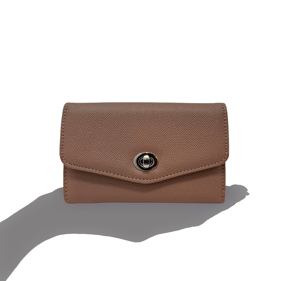Billetera Sammy para mujer color taupe