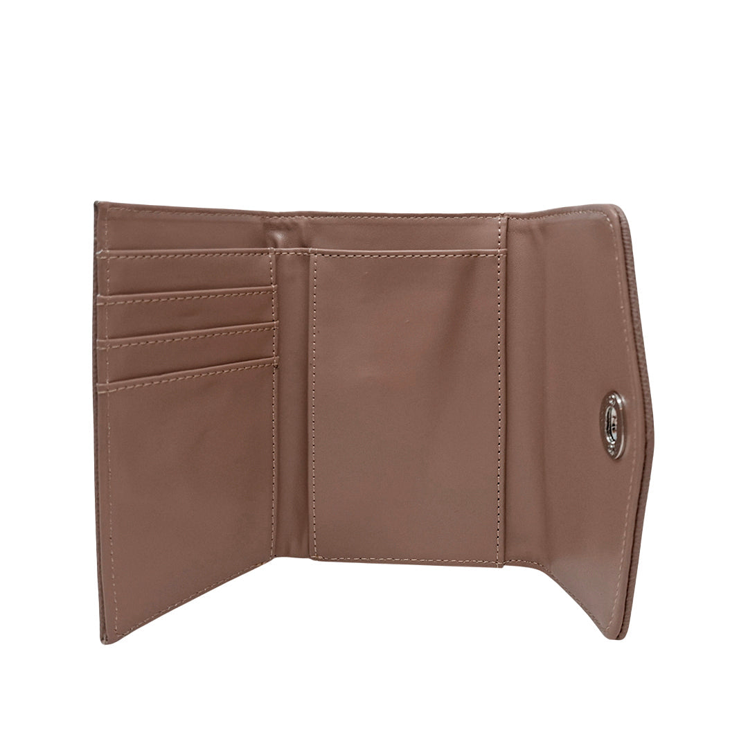 Billetera Sammy para mujer color taupe