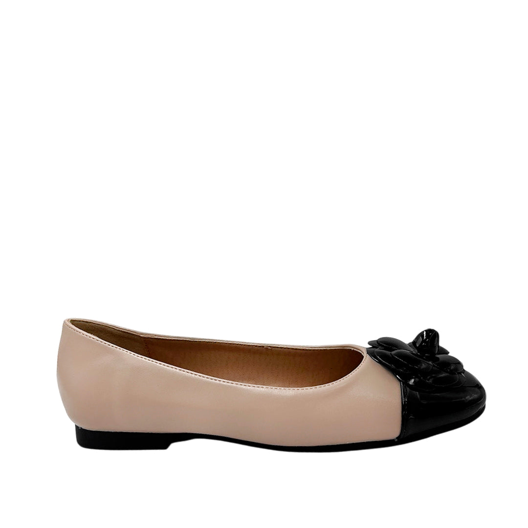 Ballerinas Camelia para mujer color hueso