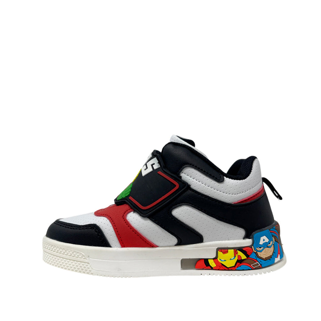 Botas Avengers para niño color blanco