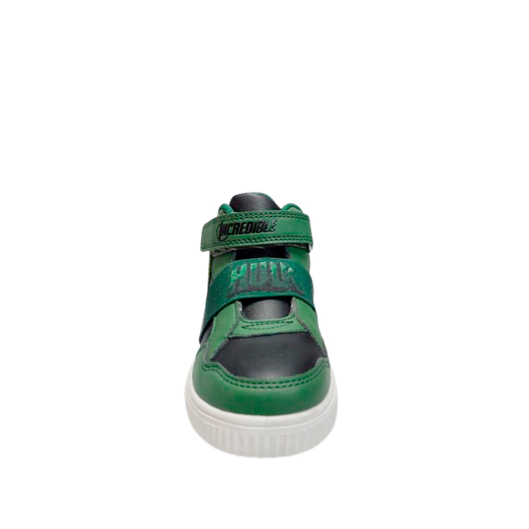 Botas Hulk para niño color verde