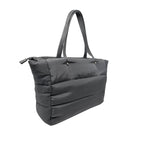 Cartera tote Paula para mujer color gris