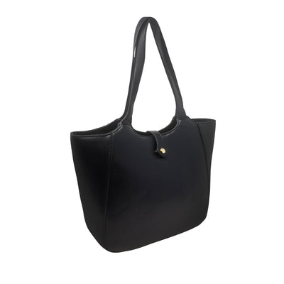 Cartera tote Teddy para mujer color negro