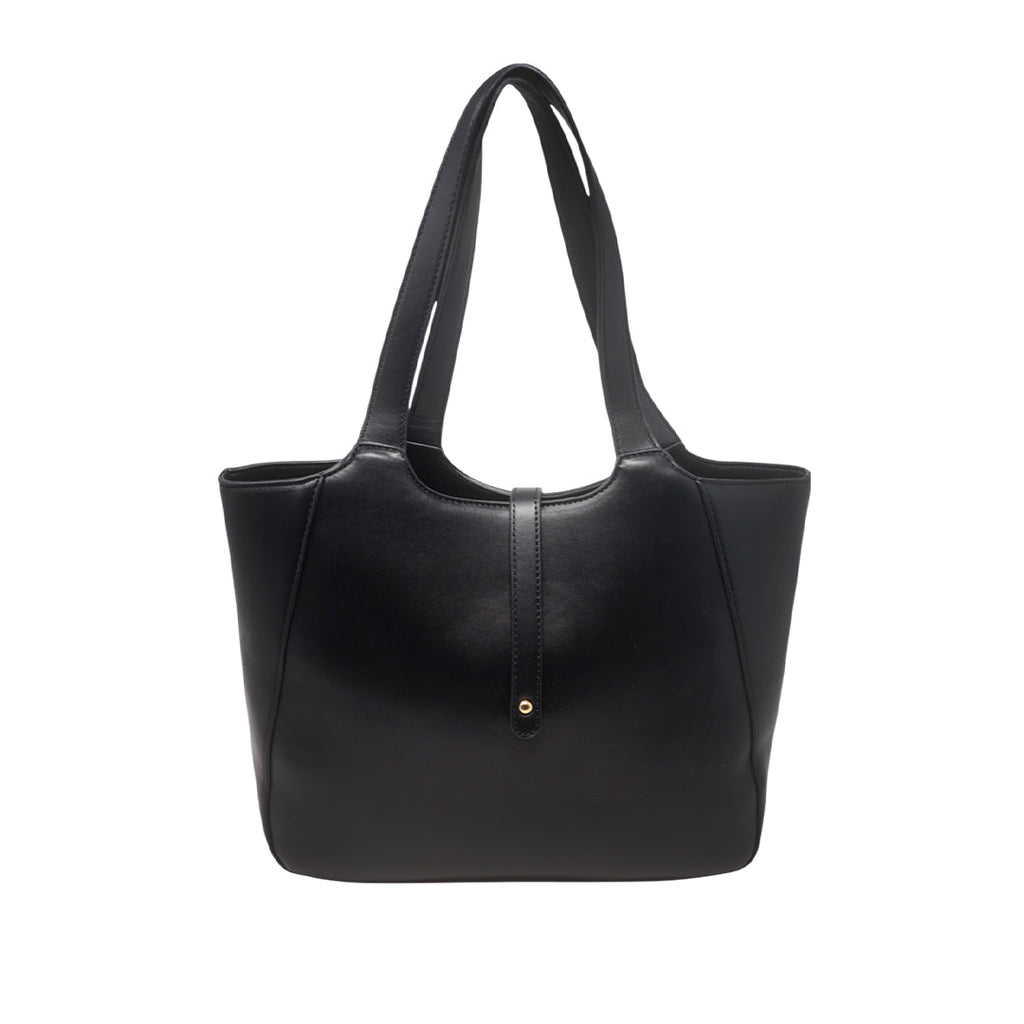 Cartera tote Teddy para mujer color negro