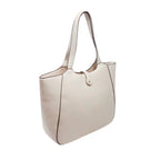 Cartera tote Teddy para mujer color blanco