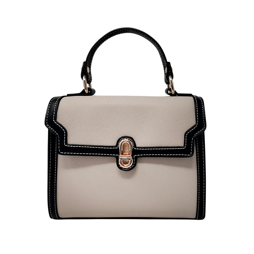 Cartera satchel Lolo para mujer color negro