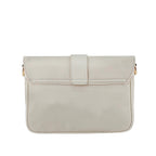 Cartera crossbody Fati para mujer color blanco
