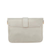 Cartera crossbody Fati para mujer color blanco