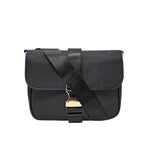 Cartera crossbody Fati para mujer color negro