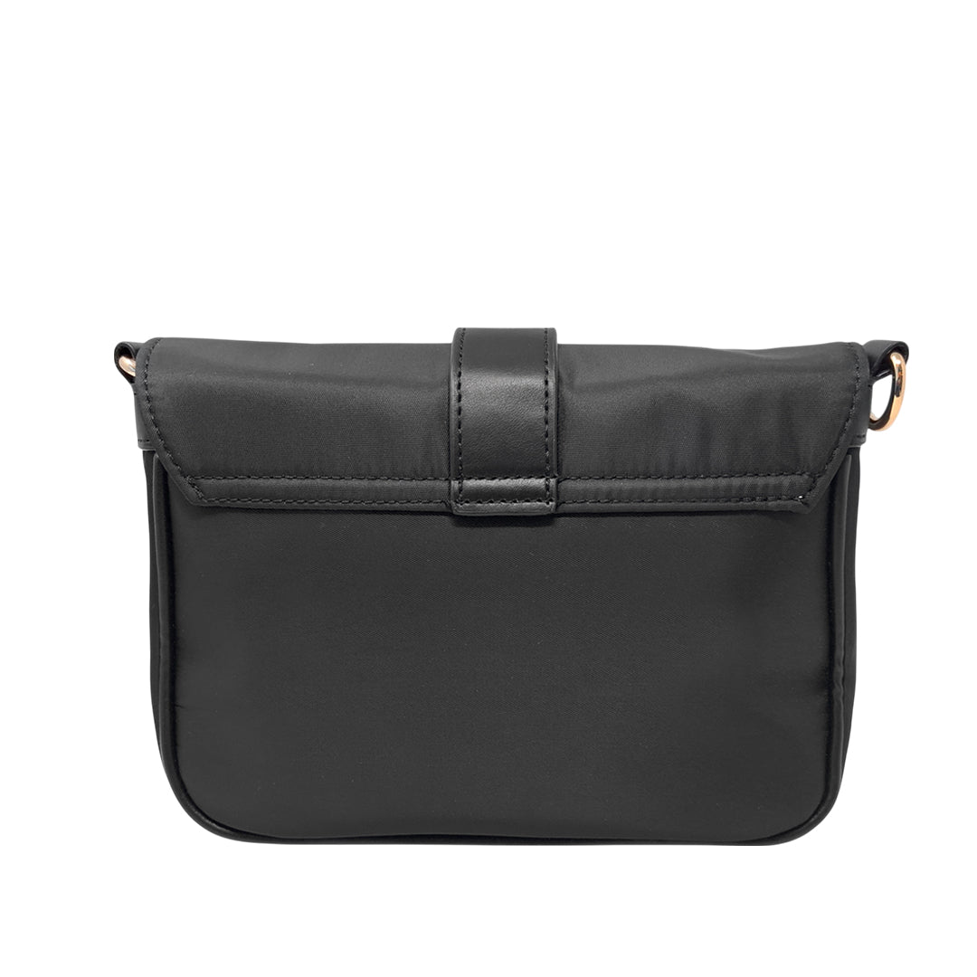 Cartera crossbody Fati para mujer color negro