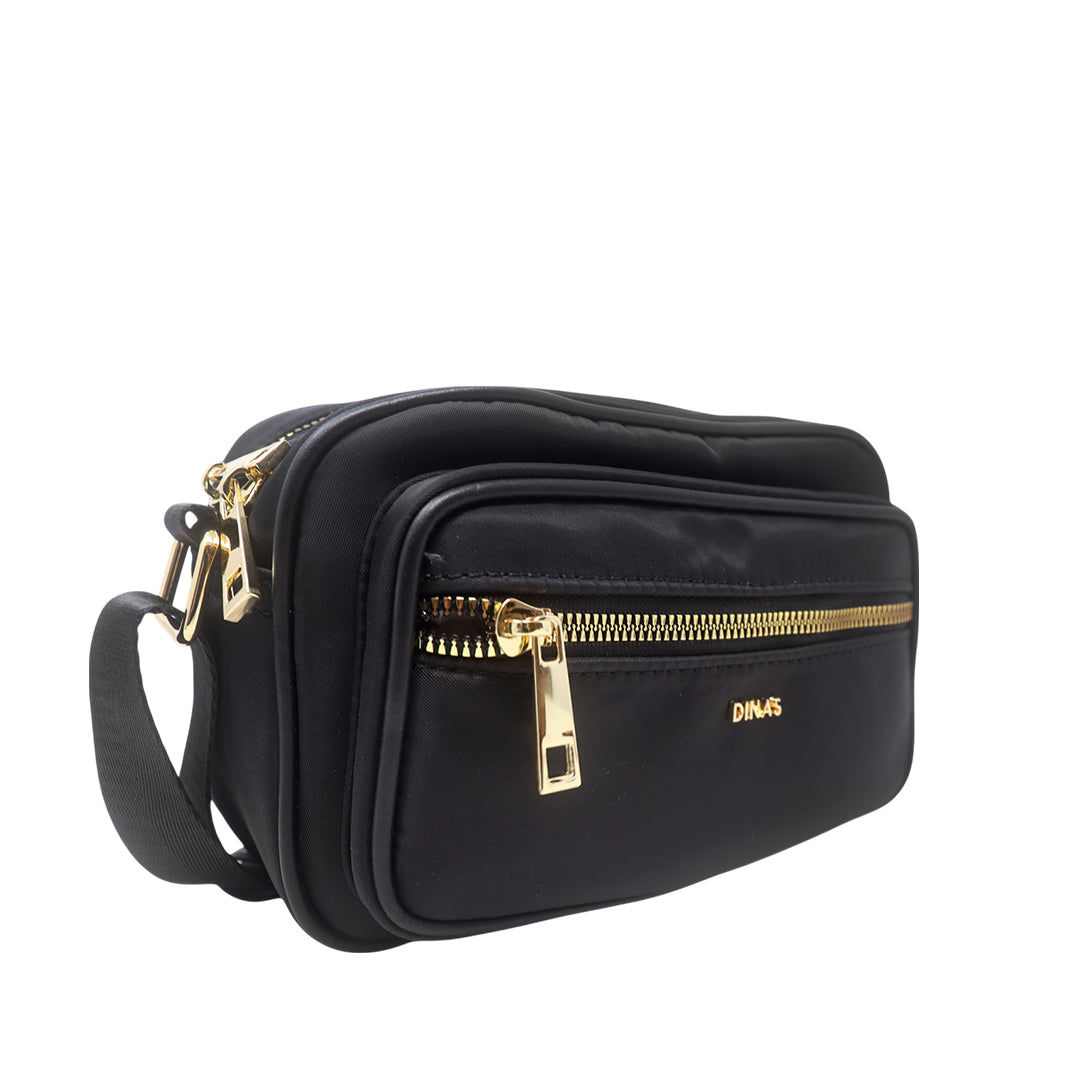 Cartera crossbody Kenny para mujer color negro