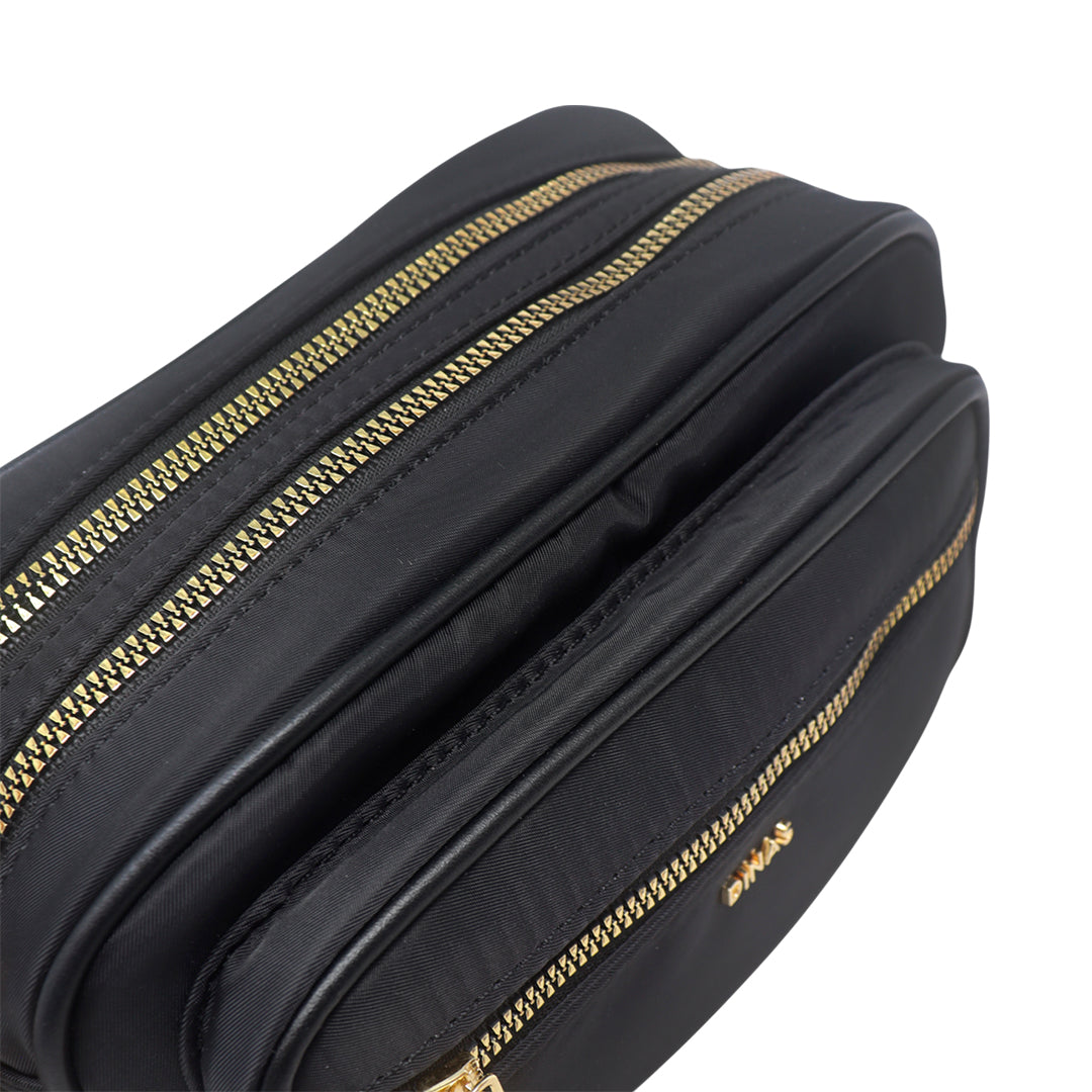 Cartera crossbody Kenny para mujer color negro