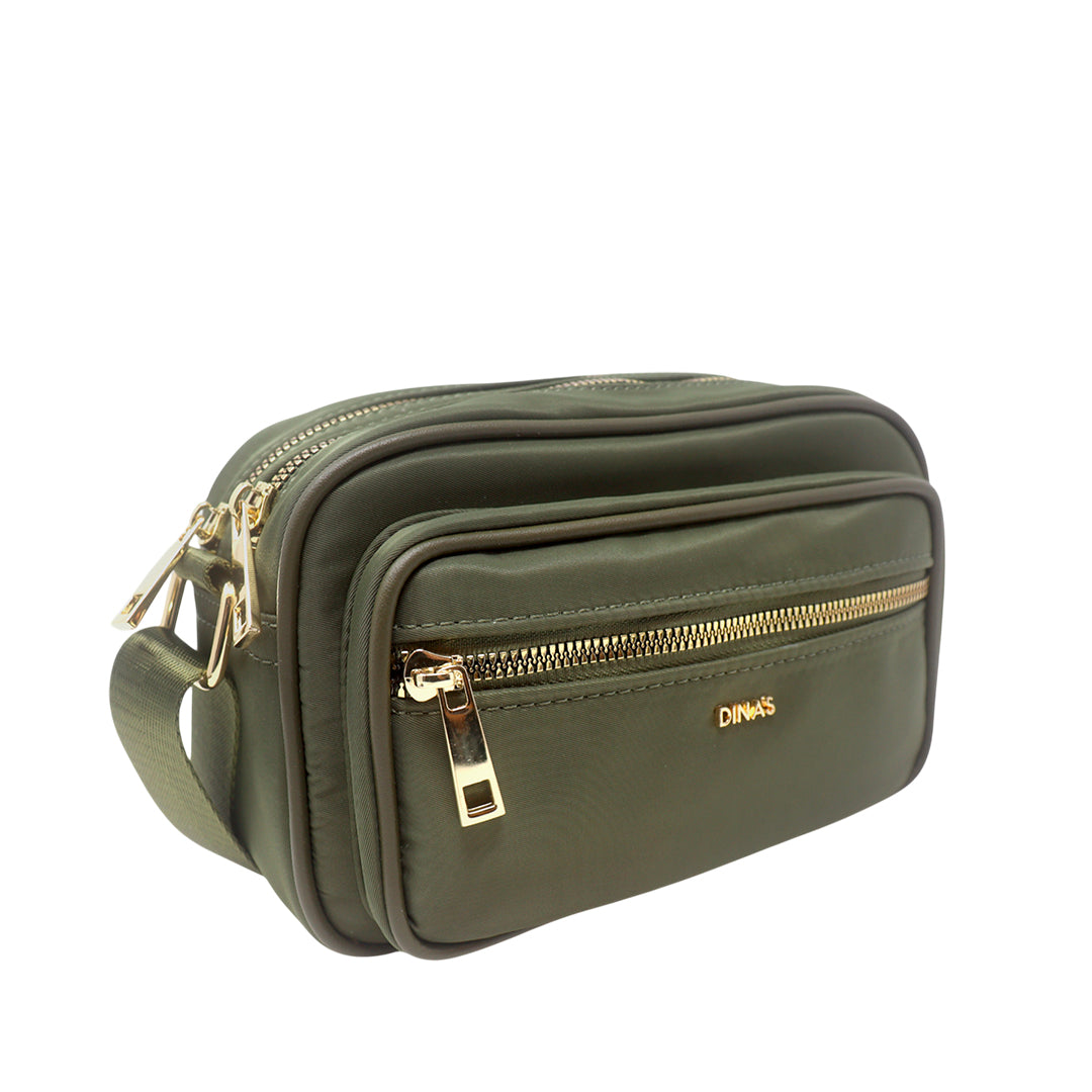 Cartera crossbody Kenny para mujer color verde