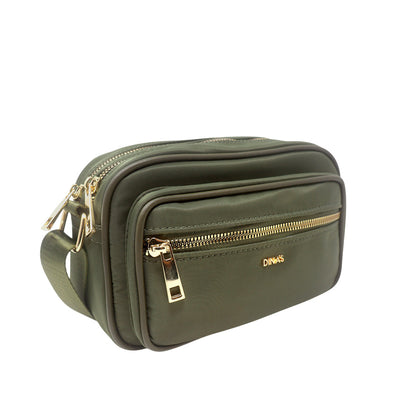 Cartera crossbody Kenny para mujer color verde